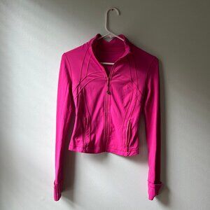 Lululemon Define Cropped Jacket Sonic Pink
